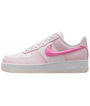 Nike Air Force 1 Paw Print White Pink