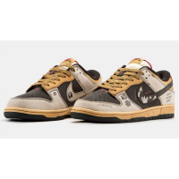 Nike Dunk Low Stussy 40th Anniversary Brown Beige