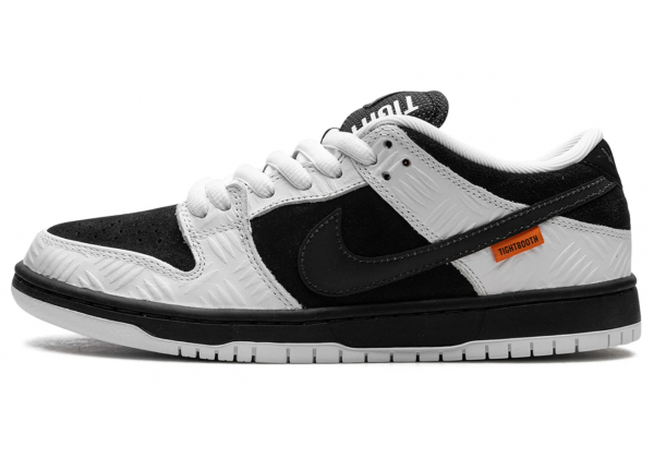 Nike Dunk SB Pro Low x Tightbooth Black and White