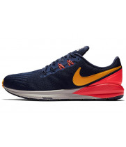 Nike Air Zoom Structure 22 Blackened Blue Orange Peel