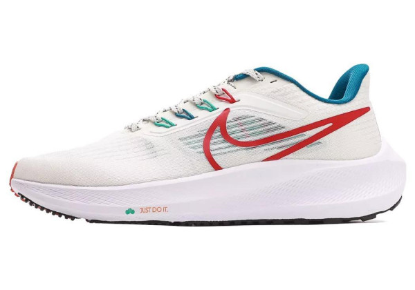 Nike Air Zoom Pegasus 39 White Red Teal