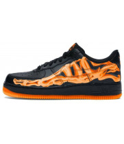 Nike Air Force 1 Low Skeleton Black Orange