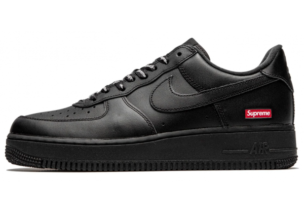 Nike Air Force 1 Low Supreme Mini Box Logo Black