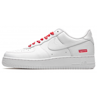 Кроссовки Nike Air Force 1 Low Supreme White белые