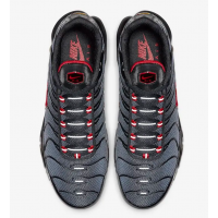 Кроссовки Nike Air Max Plus Black Grey Gradient Red