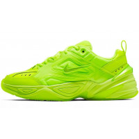 Кроссовки Nike M2k Tekno салатовые