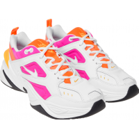 Кроссовки Nike M2k Tekno бело-розовые