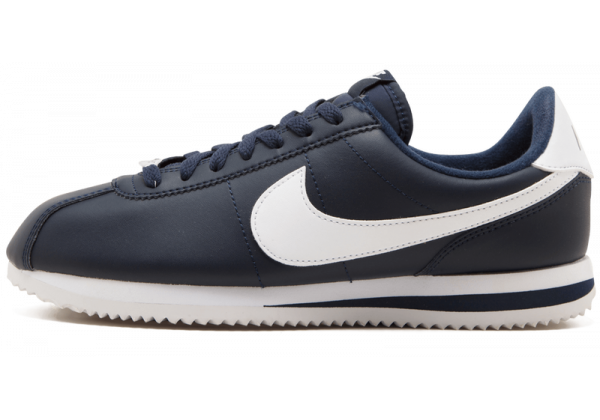 Кроссовки Nike Cortez черно-синие 