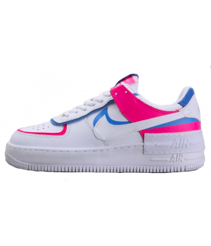 Nike кроссовки женские Air Force 1 Shadow розовые с голубым