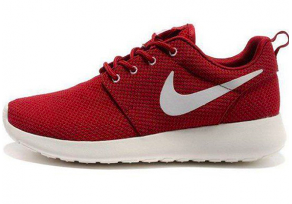 Кроссовки Nike Roshe Run красные