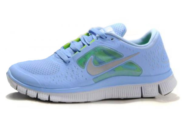 Кроссовки Nike Free Run 5.0 голубые