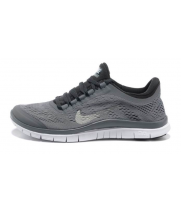 Кроссовки Nike Free Run 3.0 серые с белым