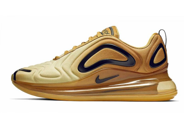 Кроссовки Nike Air Max 720 золотистые