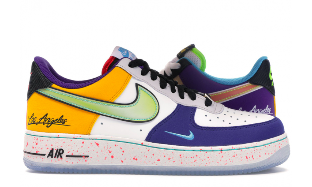 Кроссовки лос анджелес. Nike Air Force 1 los Angeles. Nike Air Force 1 07 lv8 “what the la”. Nike Air Force Лос Анджелес. Nike Air Force 1 Low what the la.