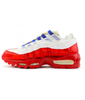 Nike Air Max 95 красные с белым