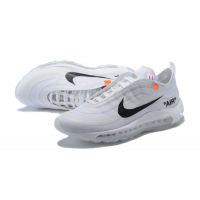 Кроссовки Air Max 97 &Off-White белые