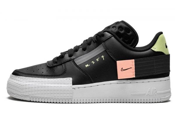 Кроссовки Nike Air Force n 354 черные с белым купить в Москве