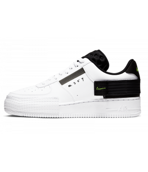 Nike кроссовки Air Force 1 Type Volt White Black