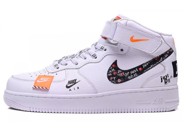 Nike кроссовки Air Force 1 Mid Just Do It White