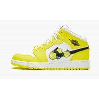 Jordan кроссовки 1 Mid GS Dynamic желтые