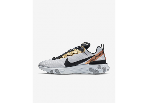 Кроссовки Nike React Element 55 белые