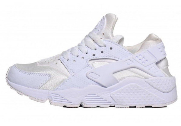 Кроссовки Nike Huarache Ultra белые с серым