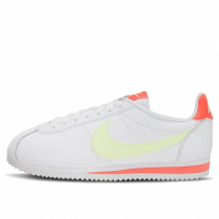  Кроссовки Nike Cortez белые с желтым