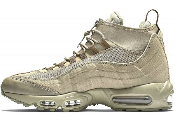 Зимние кроссовки Nike Air Max 95 SneakerBoot Olive коричневые