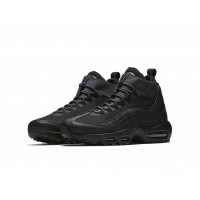 Зимние кроссовки Nike Air Max 95 SneakerBoot Mid Black черные