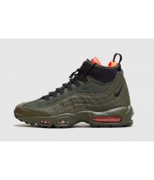 Зимние кроссовки Nike Air Max 95 SneakerBoot Olive зеленые