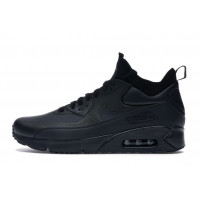 Кроссовки Nike Air Max 90 Mid Winter Black черные