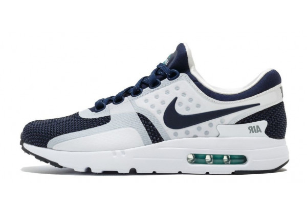 Nike Air Max Zero синие с белым