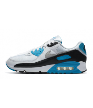 Кроссовки Nike Air Max 90 Ltr Gs белые с синим
