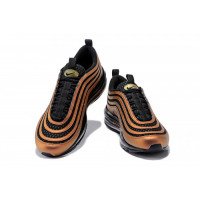 Кроссовки Air Max 97 коричневые с черным