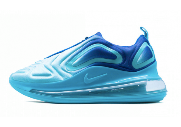 Зимние кроссовки Nike Air Max 720 голубые