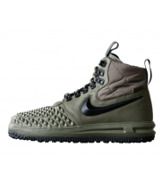 Кроссовки Nike Lunar Force 1 Duckboot '17 зеленые