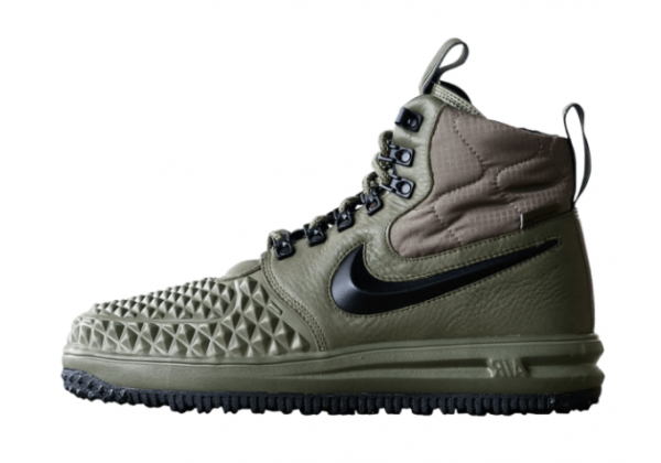 Кроссовки Nike Lunar Force 1 Duckboot '17 зеленые