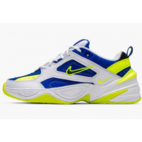 Кроссовки Nike M2k Tekno сине-желтые