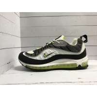 Кроссовки Nike Air Max 97s черно-зелено-белые