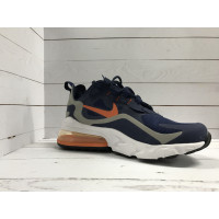 Кроссовки Air Max 270 синие с оранжевым