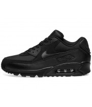 Кроссовки Nike Air Max 90 Leather Triple Black