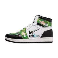 Кроссовки Nike Air Jordan 1 Mid Rick and Morty Just Rick It