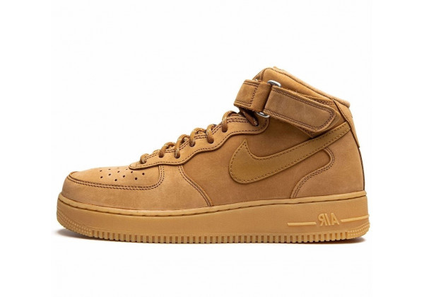 Nike Air Force 1 Mid '07 Flax зимние