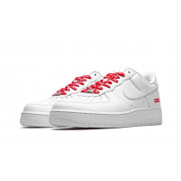 Кроссовки Nike Air Force 1 Low Supreme White белые