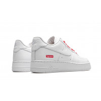 Кроссовки Nike Air Force 1 Low Supreme White белые