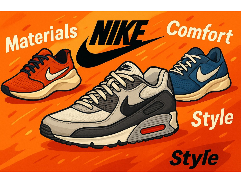 Почему стоит выбрать Nike - материалы, комфорт и стиль