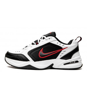 Nike Air Monarch 4 White Black Red