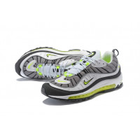 Кроссовки Nike Air Max 97s черно-зелено-белые