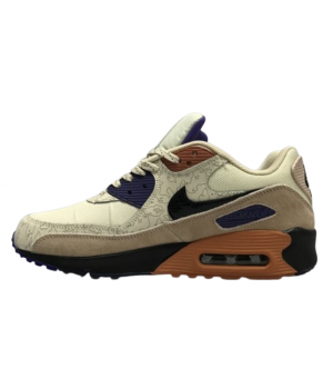 Кроссовки Nike Air Max бежевые с черным 