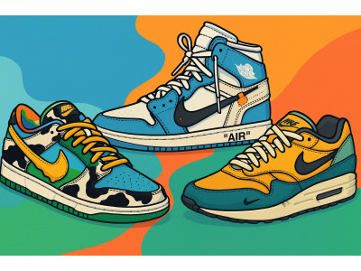 Ключевые коллаборации Nike 2025: Ben & Jerry’s, Off‑White и другие тренды